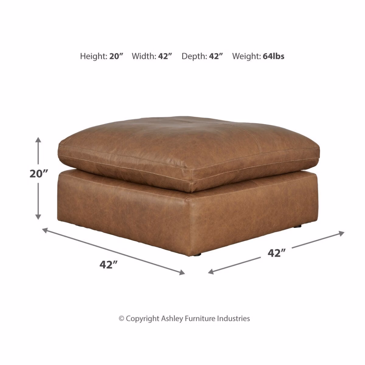 Emilia 5-Piece Sectional and Ottoman - Image 25