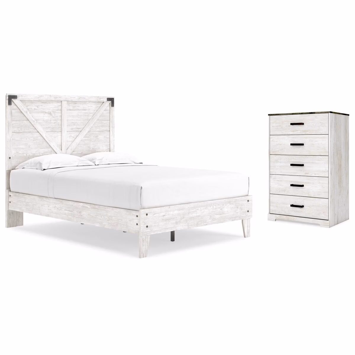 Shawburn Full Panel Bed with Chest - Image 2