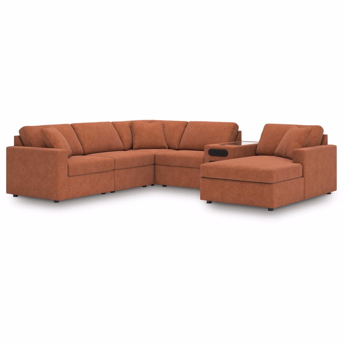Modmax 6-Piece Sectional with Audio System and Chaise - Image 2