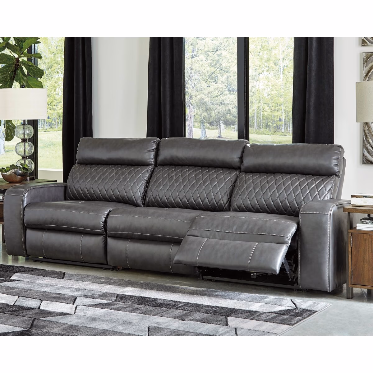 Samperstone 3-Piece Power Reclining Sectional Sofa - Image 3