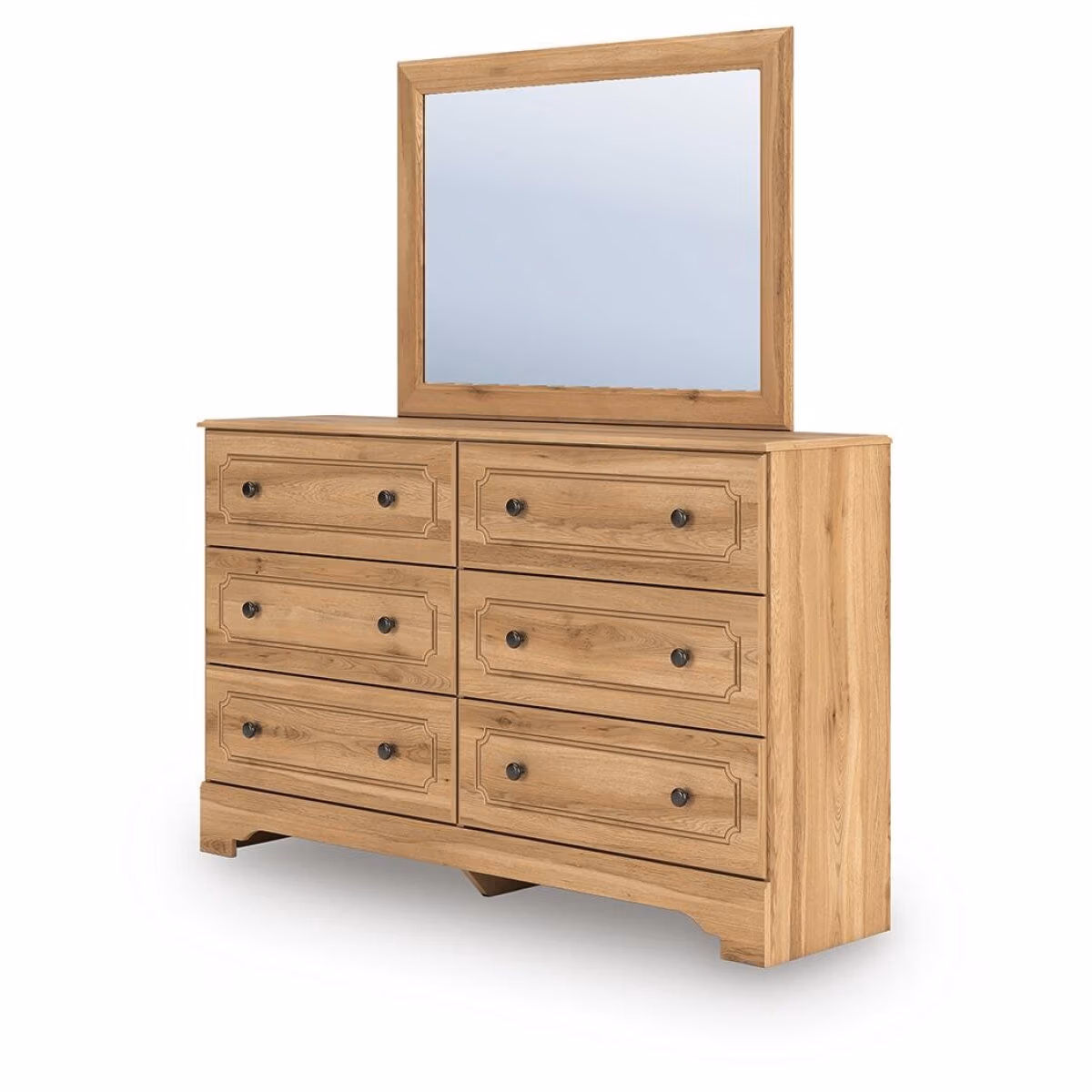 Aleaport King Panel Bed, Dresser, Mirror and Nightstand - Image 9