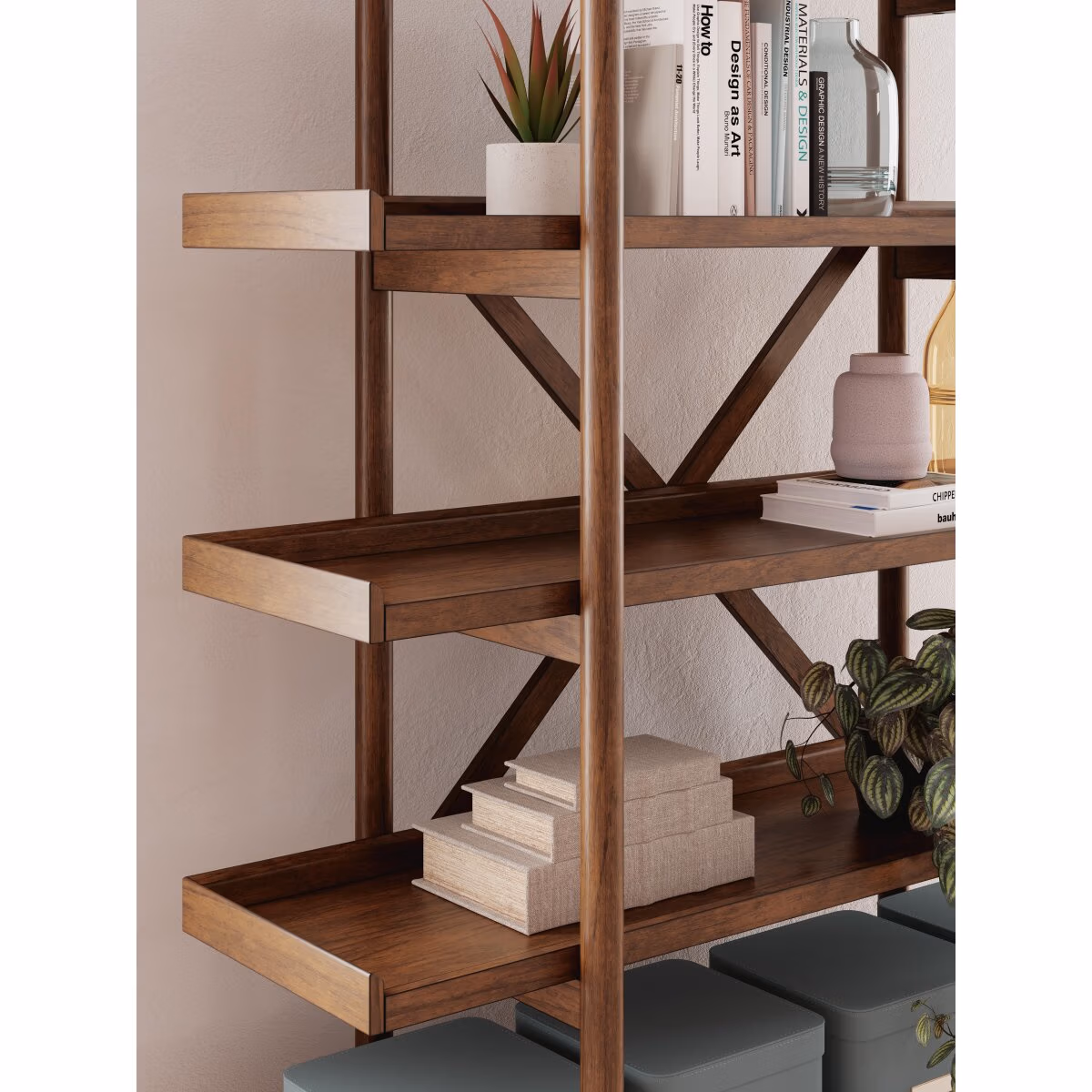 Lyncott 70" Bookcase - Image 10