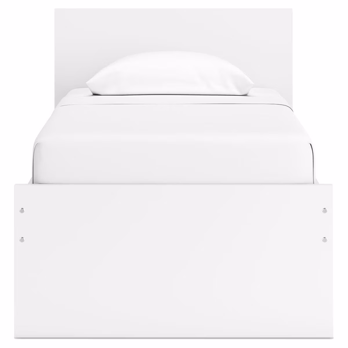 Onita Twin Panel Platform Bed with 1 Side Storage - Image 7