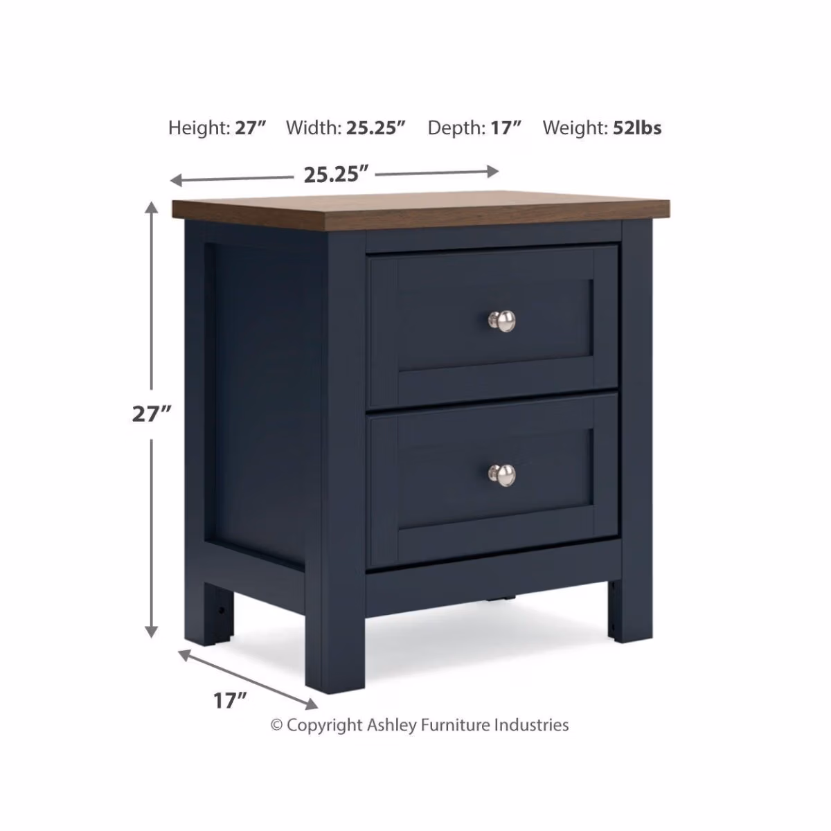 Landocken Twin Panel Bed, Chest and Nightstand - Image 26