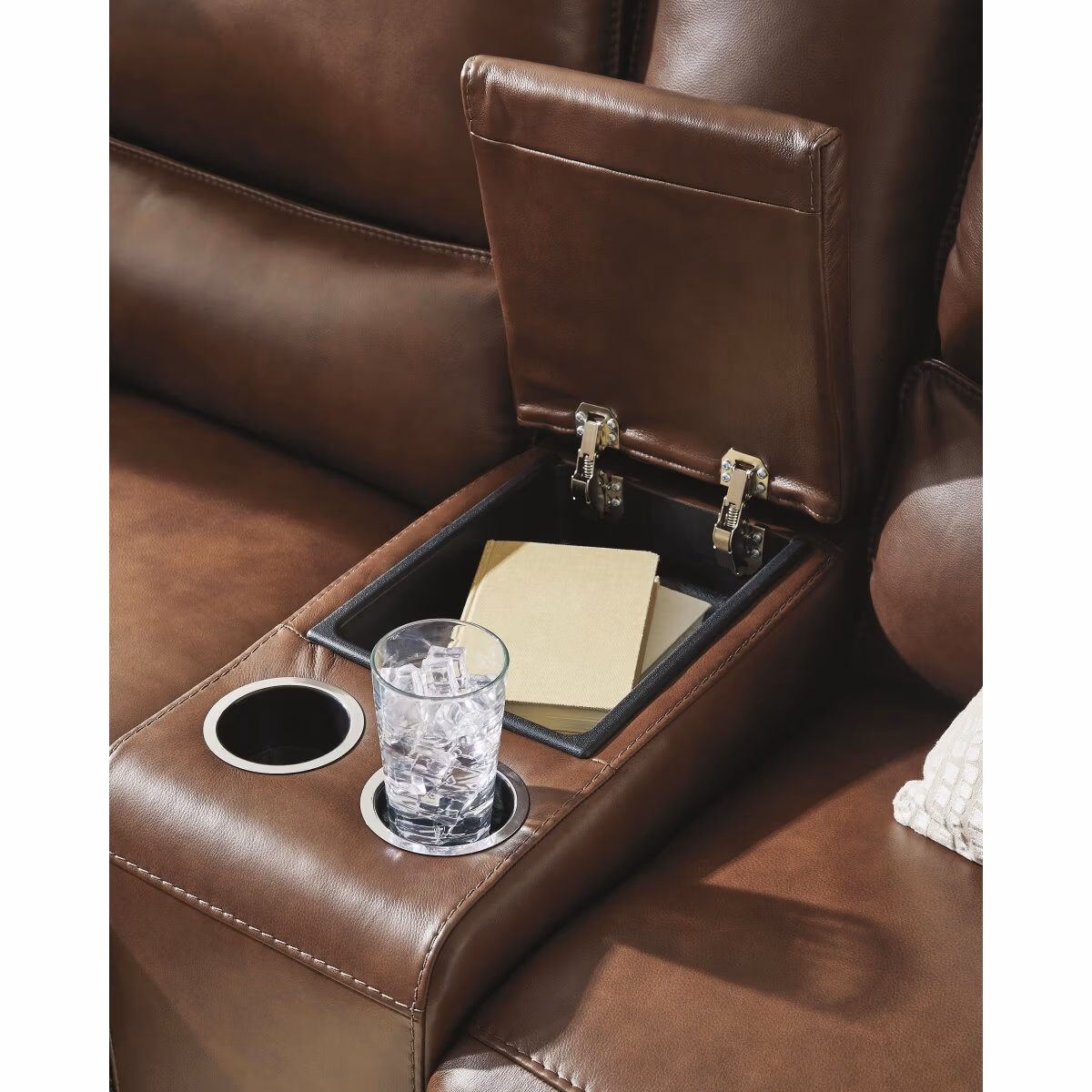 DeepWakes Power Reclining Loveseat with Console - Image 7