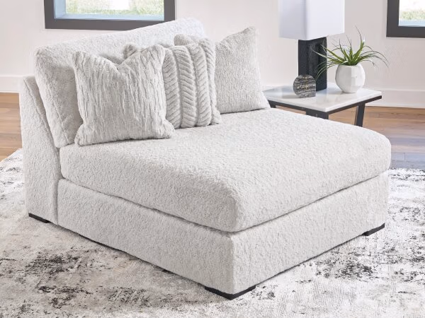 Cuddle Plush Oversized Armless Chaise - Image 7
