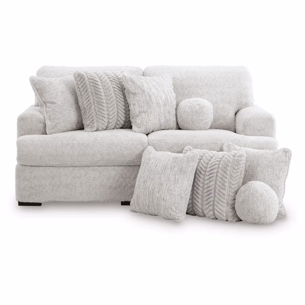 Cuddle Plush 2-Piece Sectional - Image 2