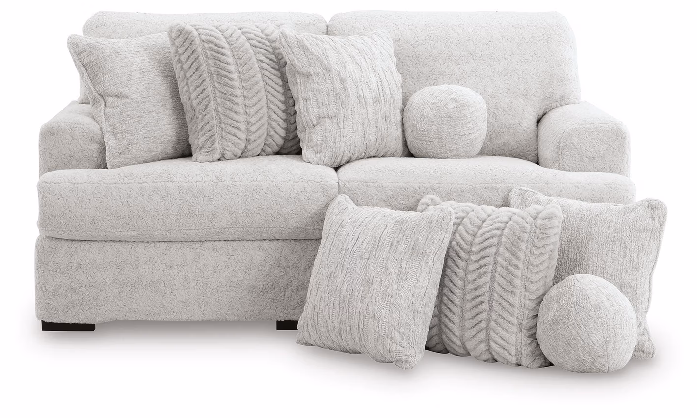 a53a2c474cf36a68fc4b464bdf5e52c5 Cuddle Plush 2-Piece Sectional - Image 1