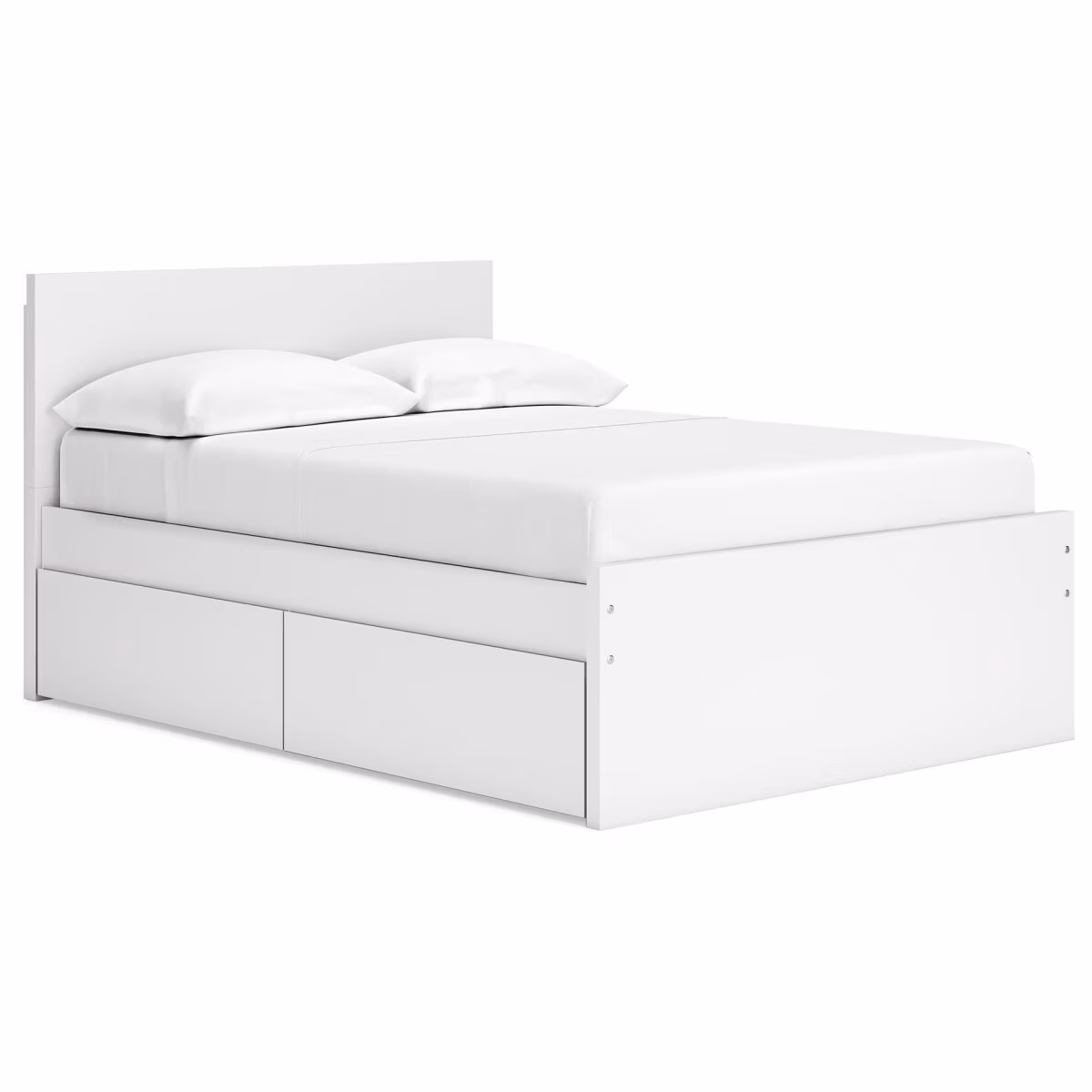 Onita Full Panel Platform Bed with 1 Side Storage - Image 2