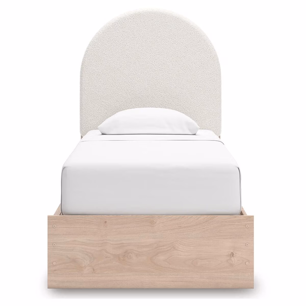 Arloster Twin Upholstered Panel Bed with Storage - Image 7