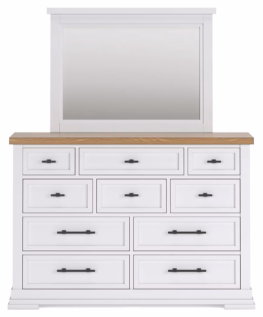 Ashbryn Dresser and Mirror