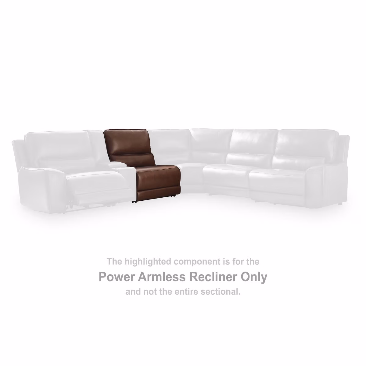 DeepWakes Power Armless Recliner - Image 3