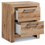 Hyanna Queen Panel Storage Bed, Dresser and Nightstand - Image 11