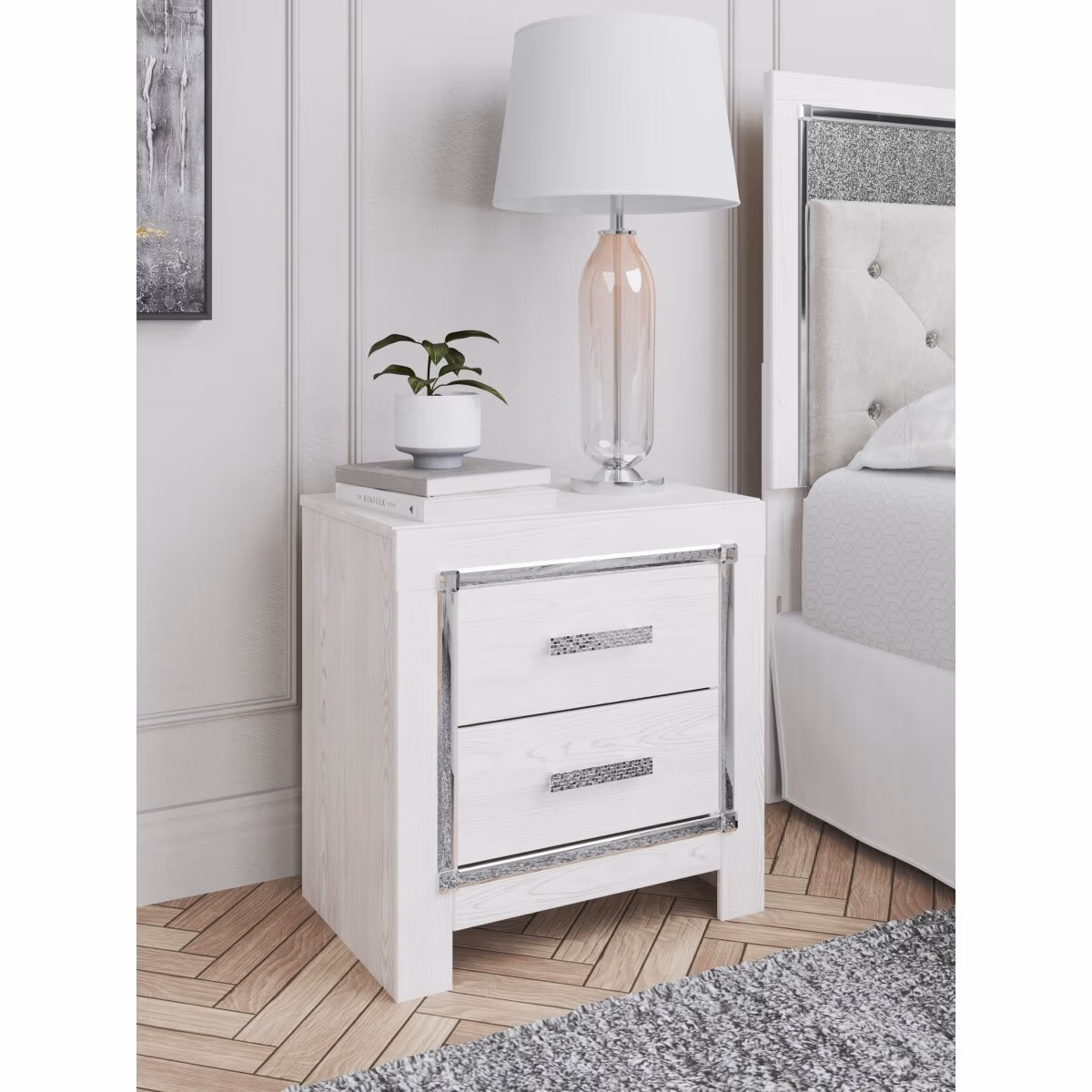 Altyra Twin Panel Bed, Chest and Nightstand - Image 26