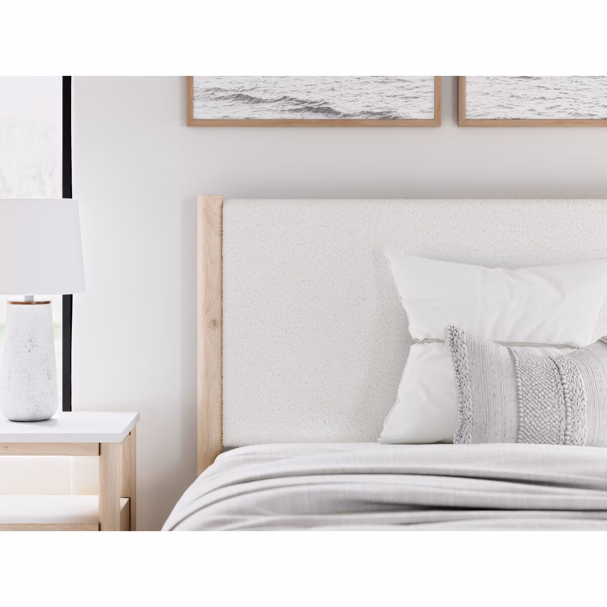 Cadmori Full Upholstered Panel Bed - Image 10