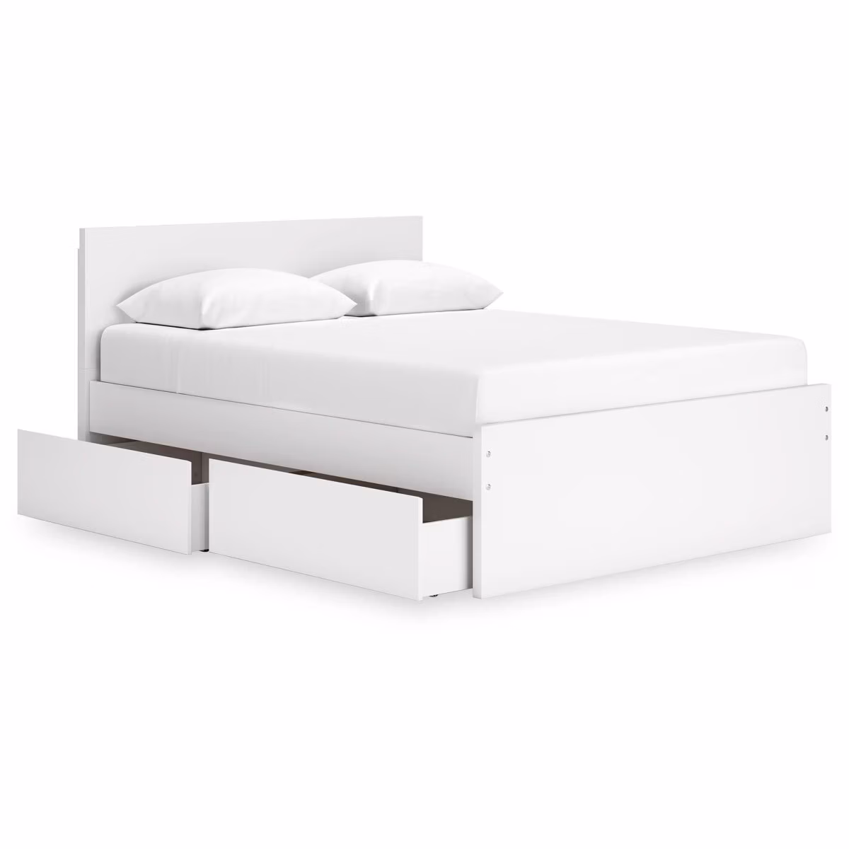 Onita Queen Panel Platform Bed with 1 Side Storage - Image 5