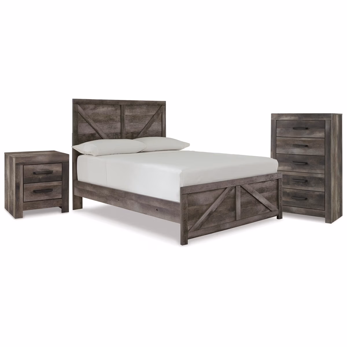 Wynnlow Full Panel Bed, Chest and Nightstand - Image 2