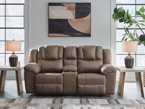 Lowilla Reclining Loveseat with Console - Image 3