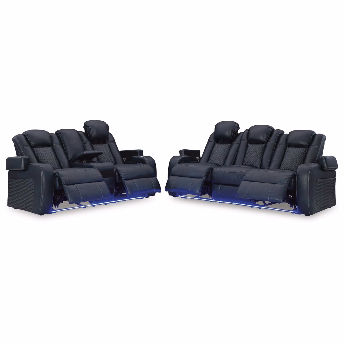 Fyne-Dyme Power Reclining Sofa and Loveseat - Image 4