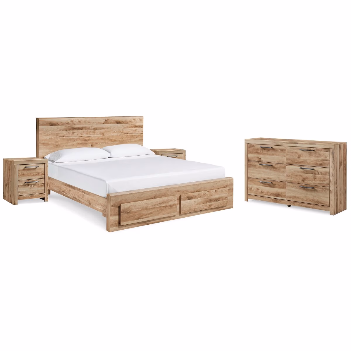 Hyanna Queen Storage Bed, Dresser and 2 Nightstands - Image 2