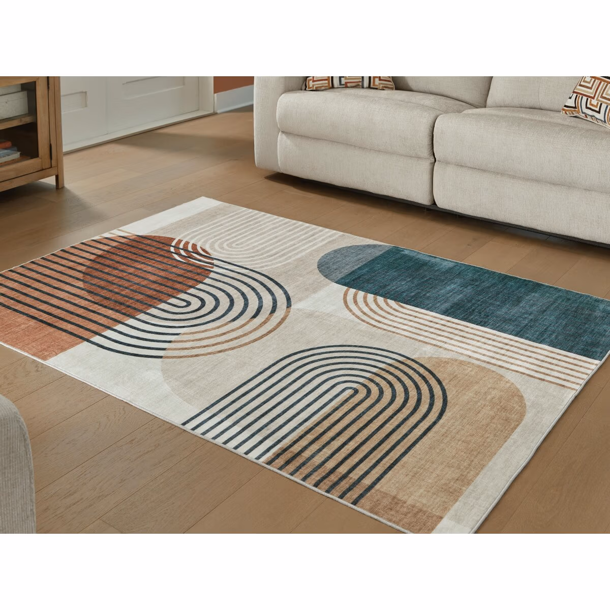 Farrendale Washable 8' x 10' Area Rug - Image 3
