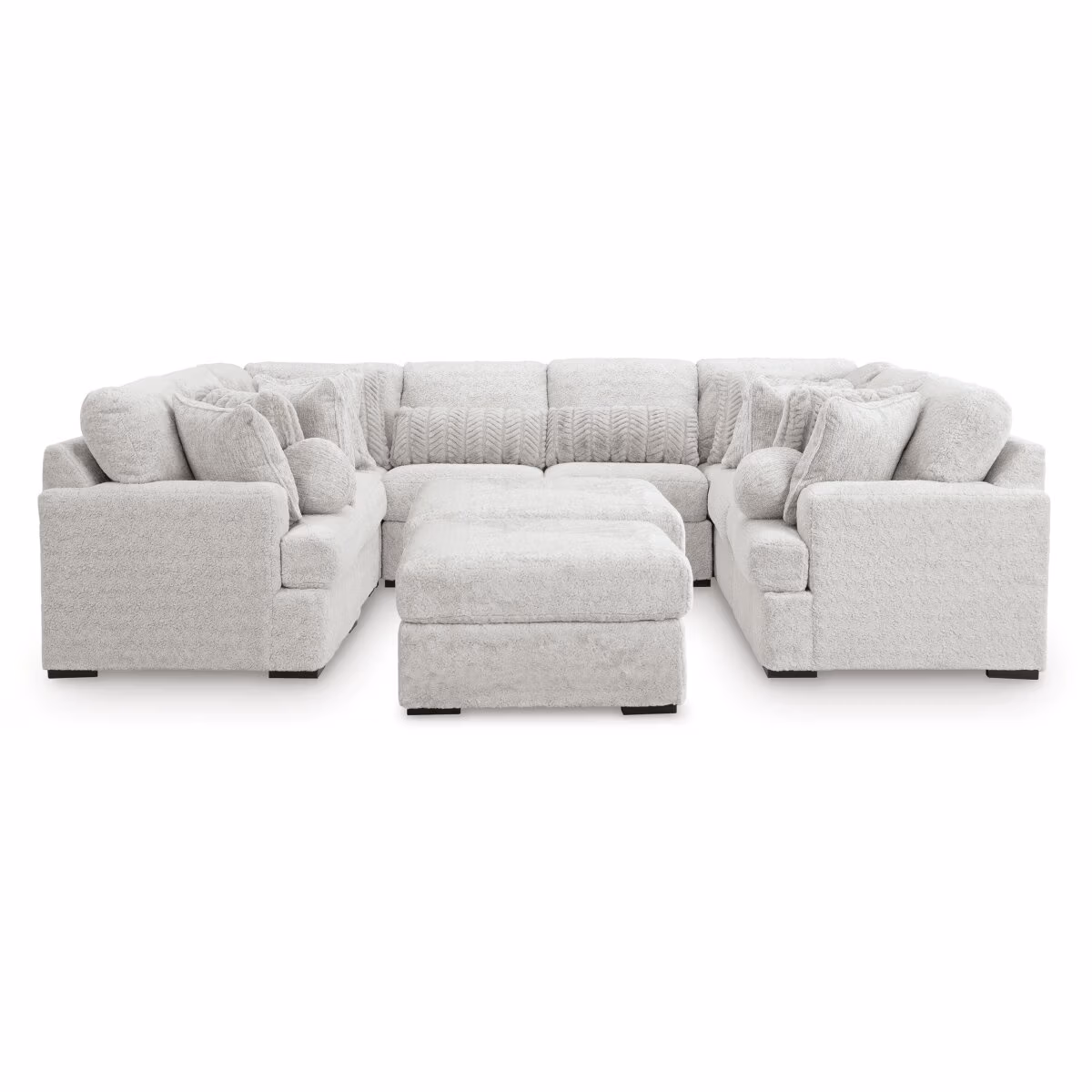 Cuddle Plush 10-Piece Sectional - Image 2