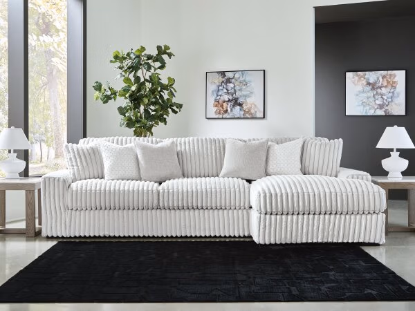 Stupendous 2-Piece Sectional with Chaise - Image 2