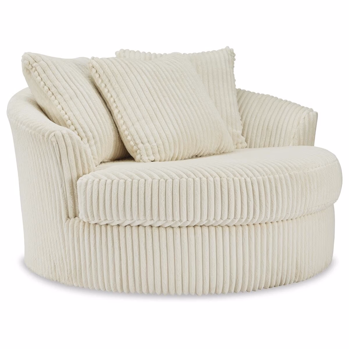Lindyn Oversized Swivel Accent Chair - Image 2