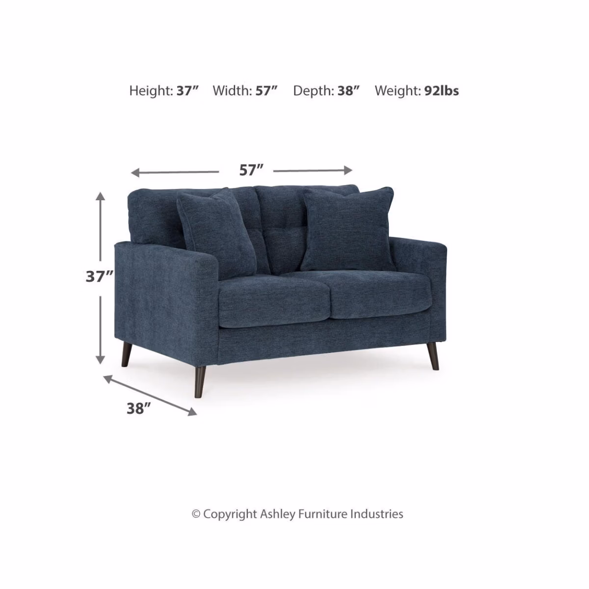 Bixler Loveseat - Image 5