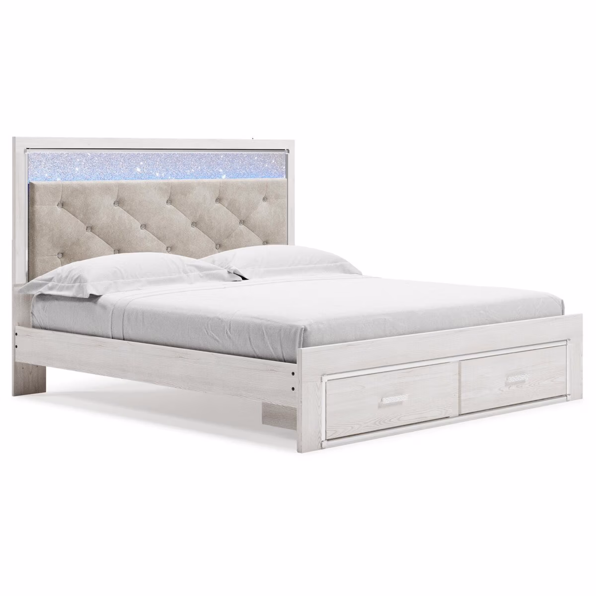 Altyra King Upholstered Storage Bed, Dresser, Mirror, Chest, and Nightstand - Image 10