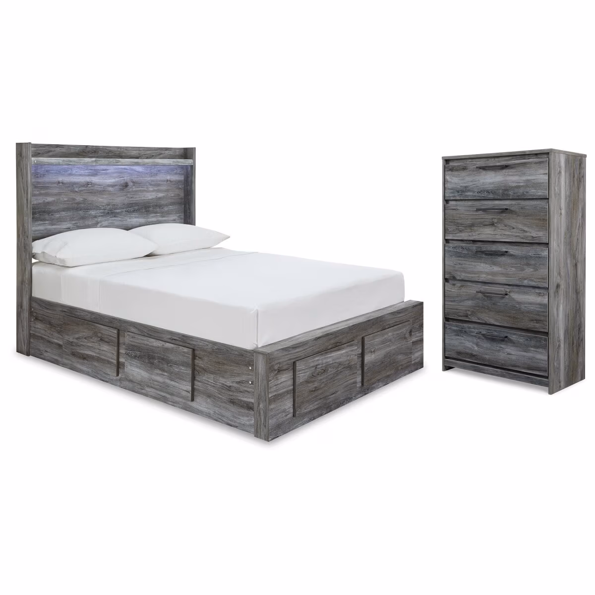 Baystorm Full Storage Bed and Chest - Image 2