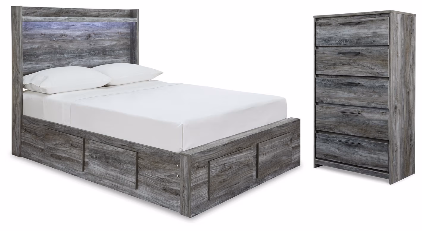 Baystorm Full Storage Bed and Chest