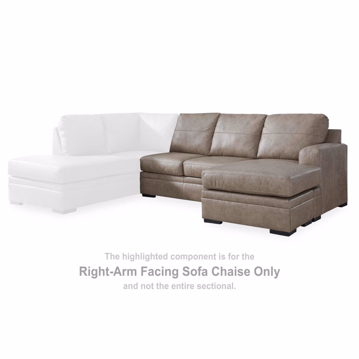 Amuleto Right-Arm Facing Sofa Chaise - Image 3