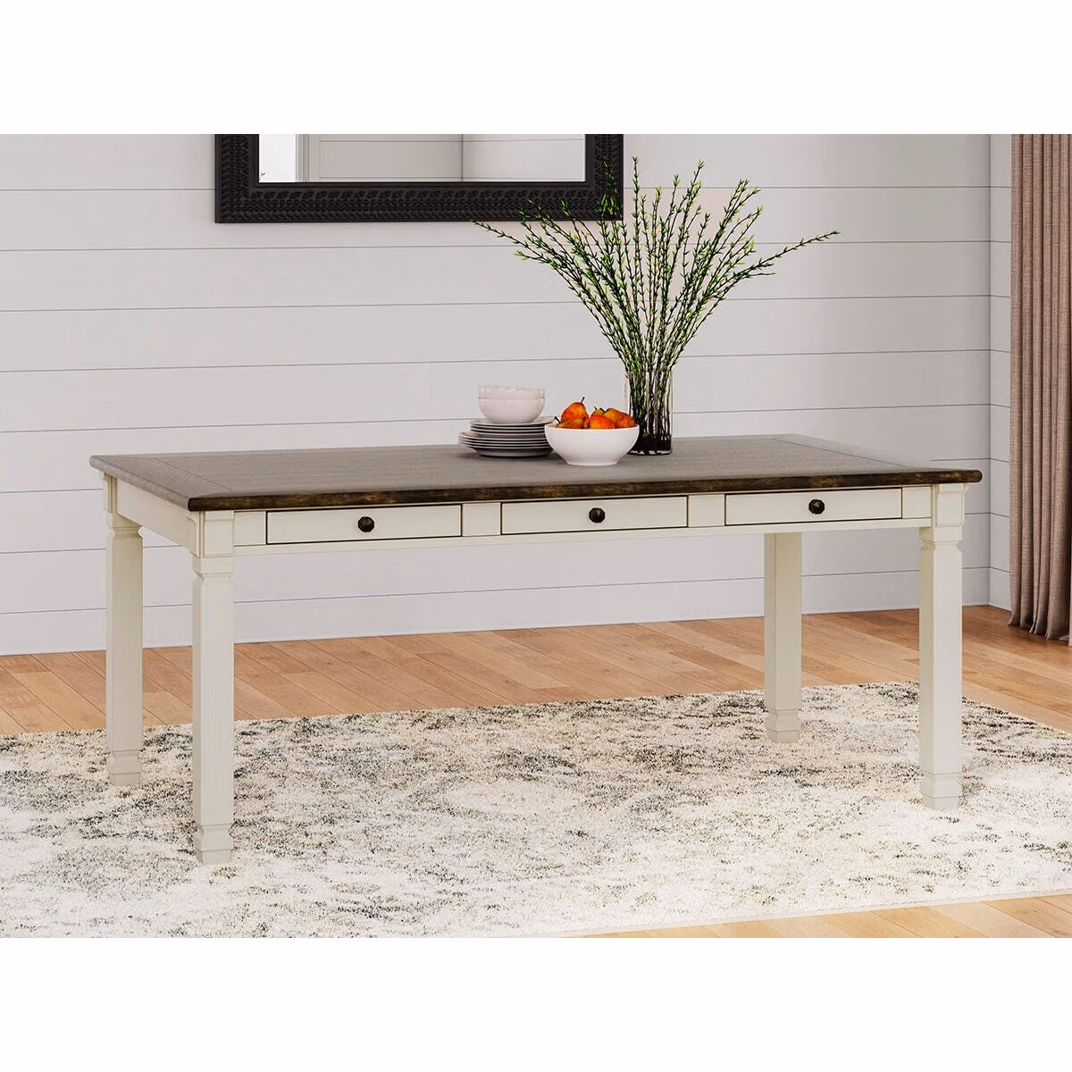 Bolanburg Dining Table, 4 Chairs, Bench, Server and Display Cabinet - Image 27