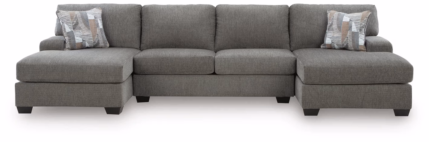 Clarington 3-Piece Sleeper Sectional with Double Chaise
