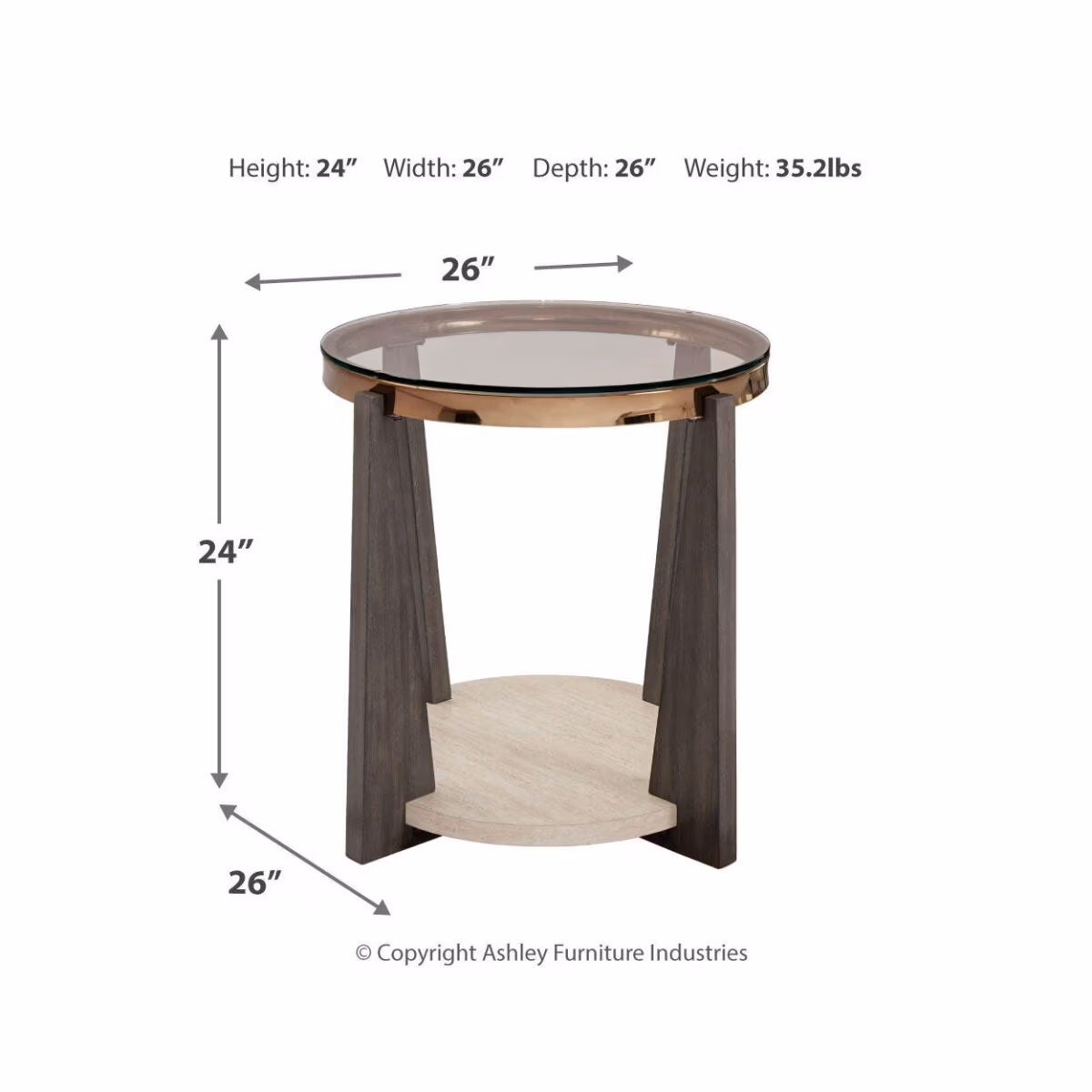 Frazwa End Table - Image 6