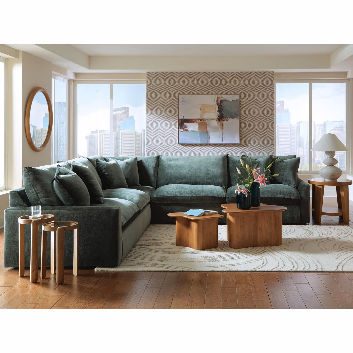 Carriage View 3-Piece Sectional - Image 3