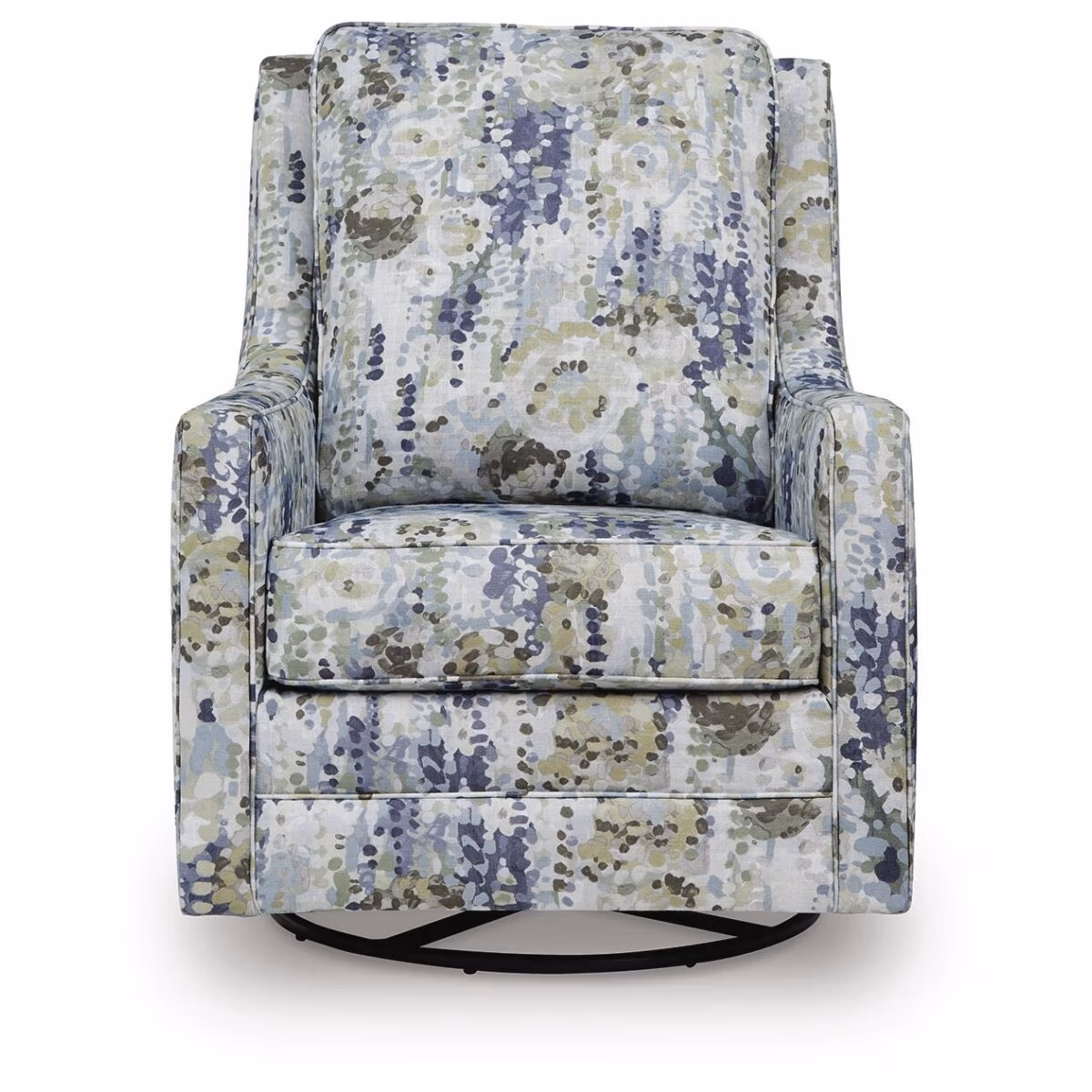 Dustinford Swivel Glider Accent Chair - Image 4