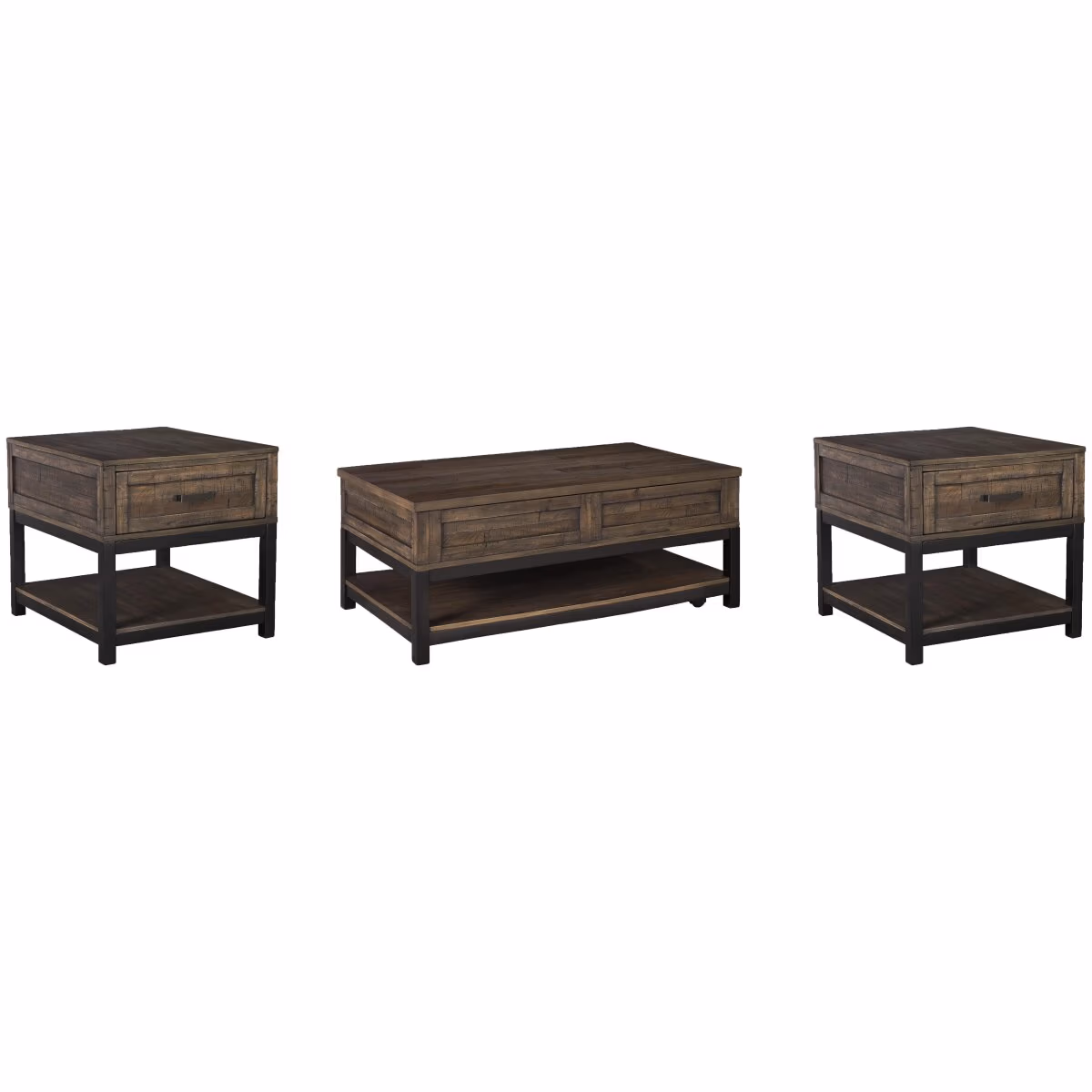 Johurst Lift-top Coffee Table and 2 End Tables - Image 2