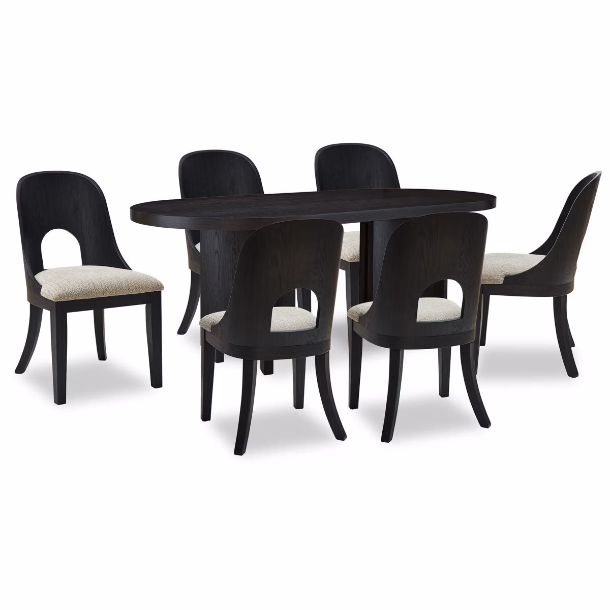 Rowanbeck Dining Table and 6 Chairs - Image 2