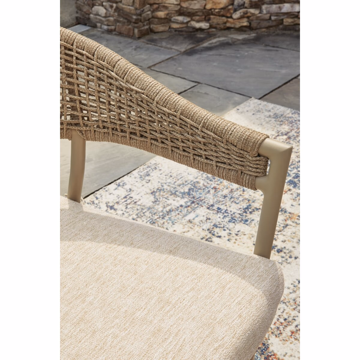 Orchard Beach Outdoor Arm Chair with Cushion (Set of 4) - Image 6