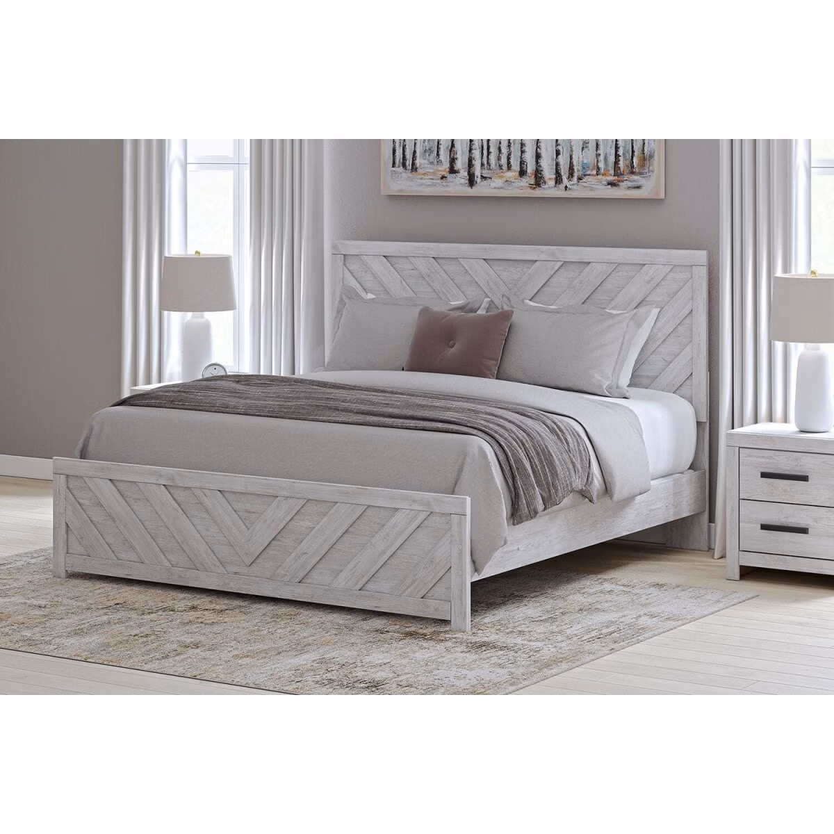 Cayboni King Panel Bed - Image 3