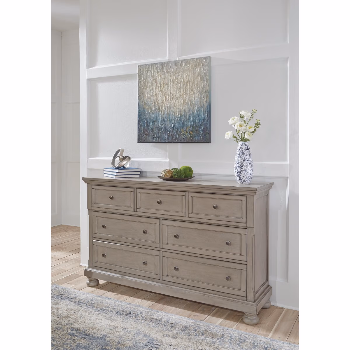 Lettner Queen Panel Bed, Dresser, and Nightstand - Image 7