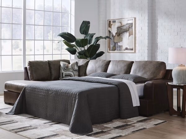 Castille Way 2-Piece Sleeper Sectional with Chaise - Image 3