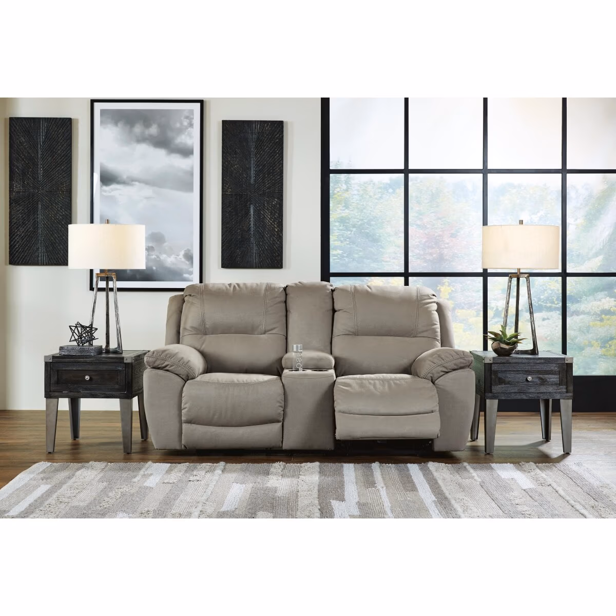 Next-Gen Gaucho Reclining Loveseat with Console - Image 3
