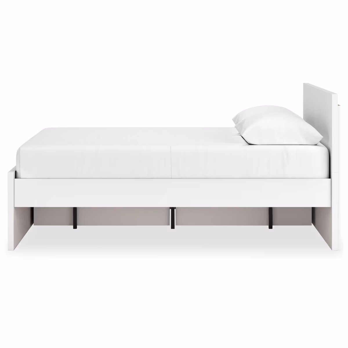 Onita Queen Panel Platform Bed with 1 Side Storage - Image 8