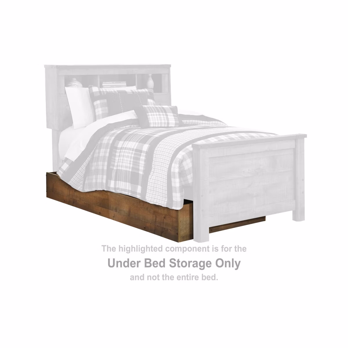 Trinell Full Bookcase Bed with Storage - Image 3