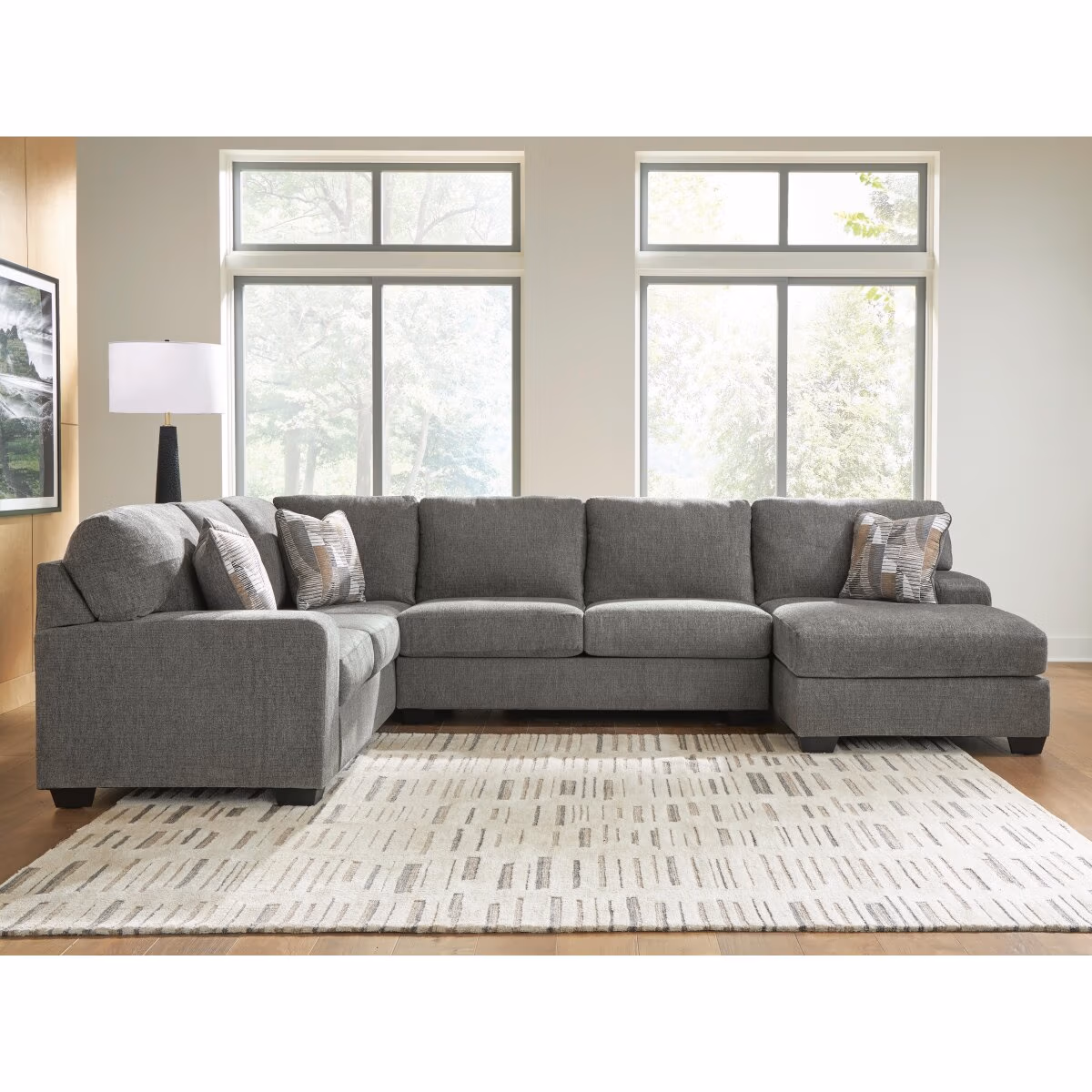 Clarington 3-Piece Sleeper Sectional with Chaise - Image 3