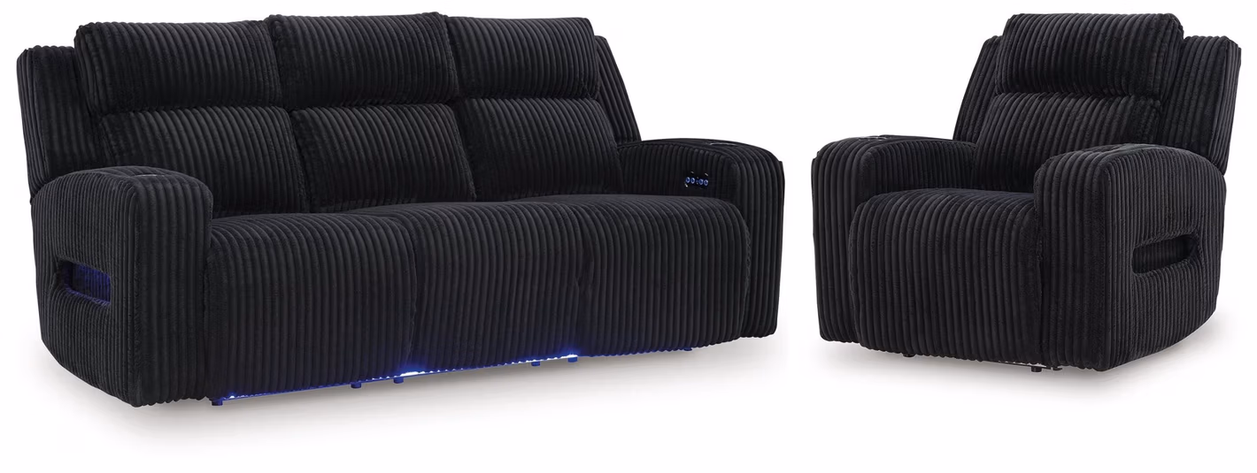 Belvarrow Power Reclining Sofa and Power Recliner