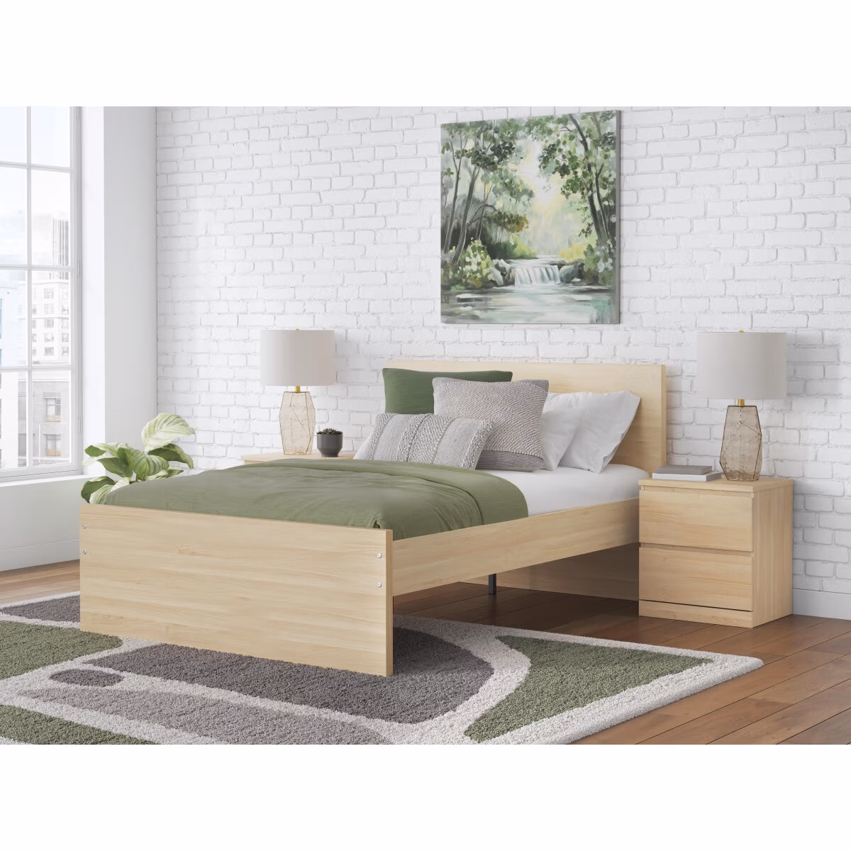 Onita King Panel Platform Bed - Image 3